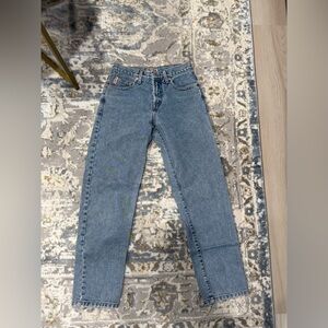 Vintage Guess Mid-Rise Light Blue Women's Jeans